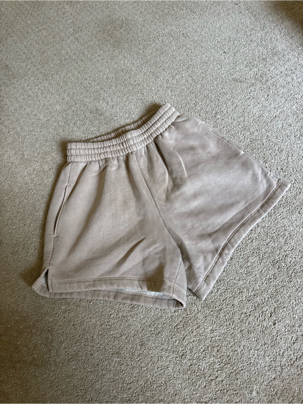 Abercrombie & Fitch Taupe Athletic Lounge Shorts